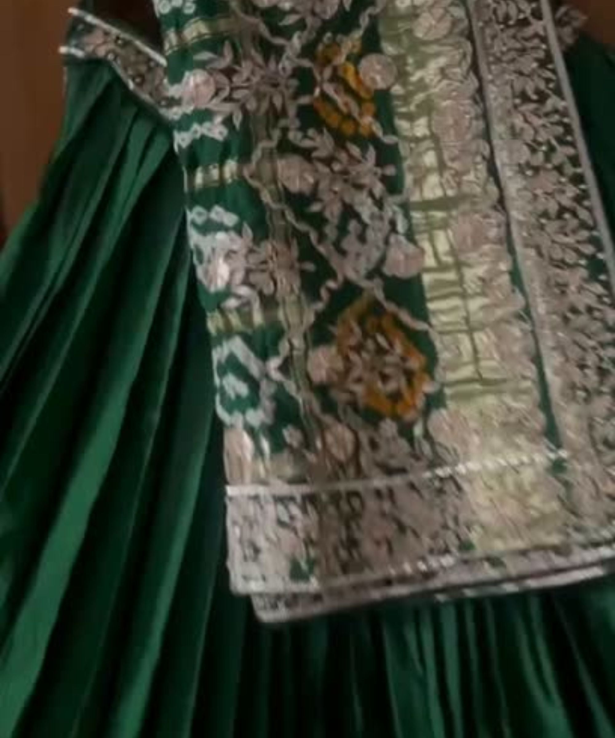 Ghatchola Bandhej Silk Lehenga Set