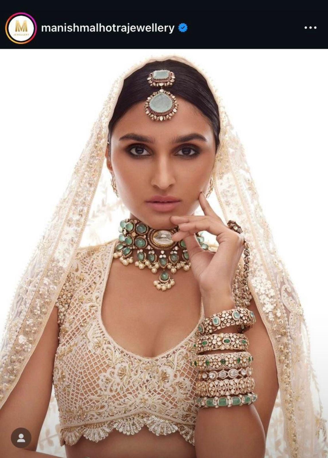 Bollywood celebrity inspired uncut kundan doublet choker set with earrings