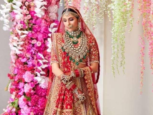 Shloka Ambani inspired uncut Kundan Polki Emerald Green Ruby Long Necklace with Earrings and tika,Sabyasachi Inspired/Statement necklace