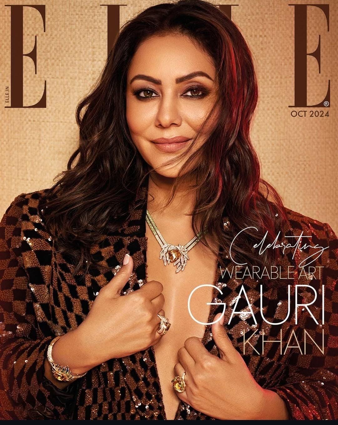 Gauri Khan inspired premium diamond necklace with earrings/doublet set/CZ stones bridal wedding statement fusion modern Indian Pakistani set